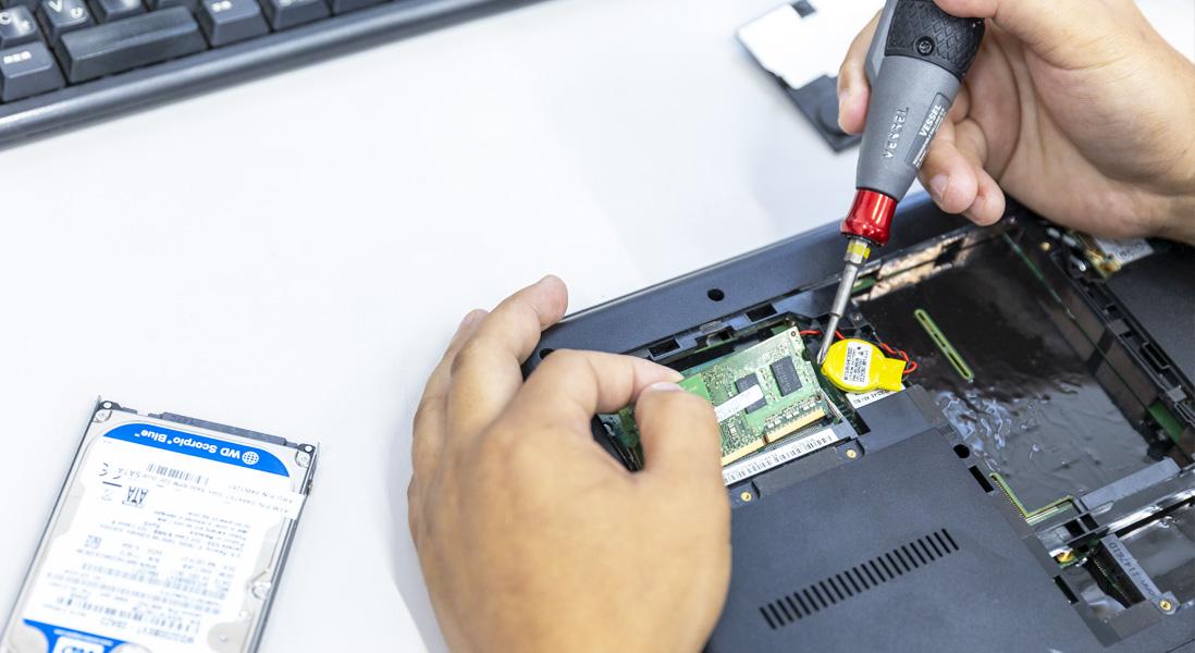 午前中の顧客訪問・メンテナンス